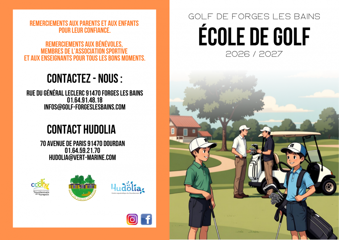 Ecole de Golf 2026/2027